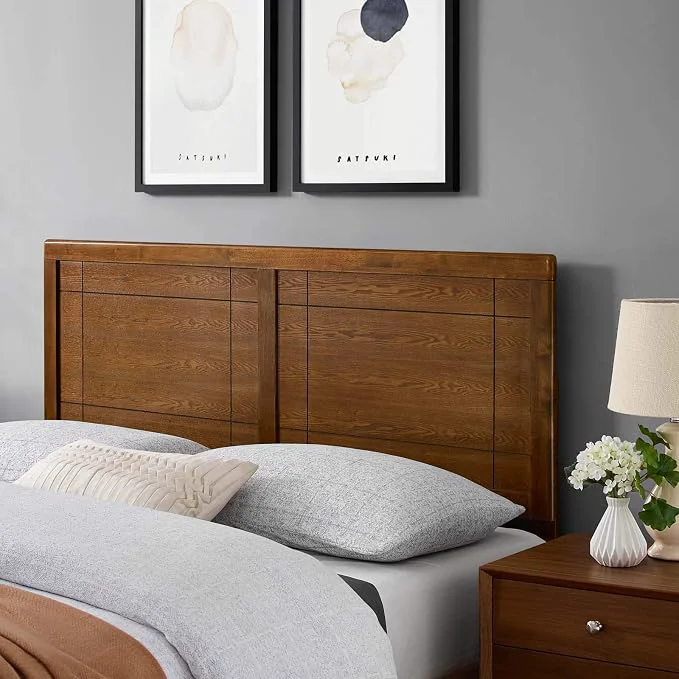 Healthy Modway MOD-6220-WAL Archie Twin Wood Headboard Walnut Efficient