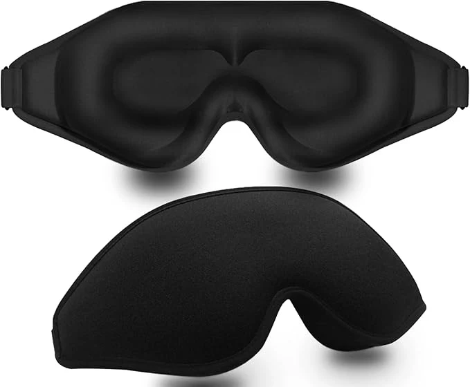 Consistent Sleep Mask 3D Deep Contoured Eye Covers Professional