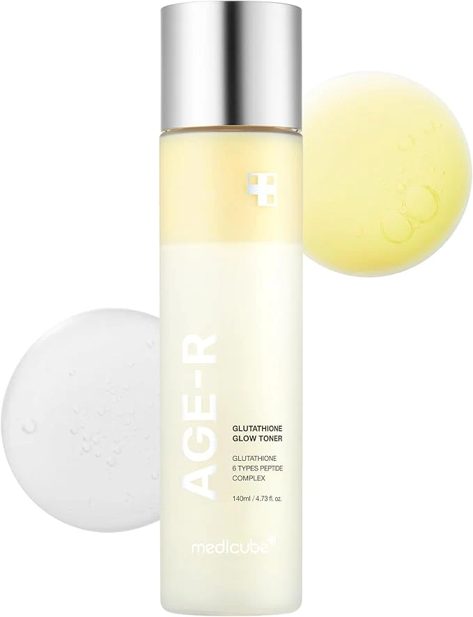 Original medicube Age-R Glutathione Glow Milky Toner Low-Irritation Double Layer Toner Stylish
