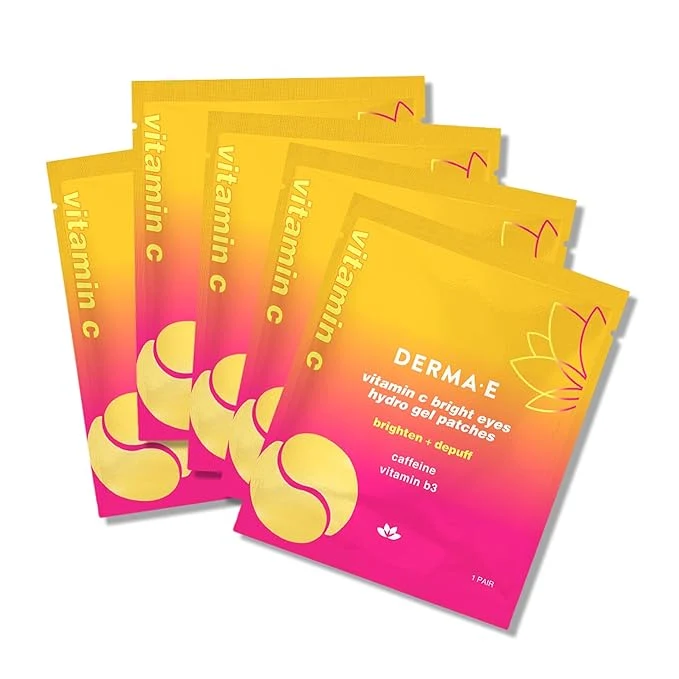 Practical Derma E Vitamin C Bright Eyes Hydro Gel Under Eye Patches Detailed