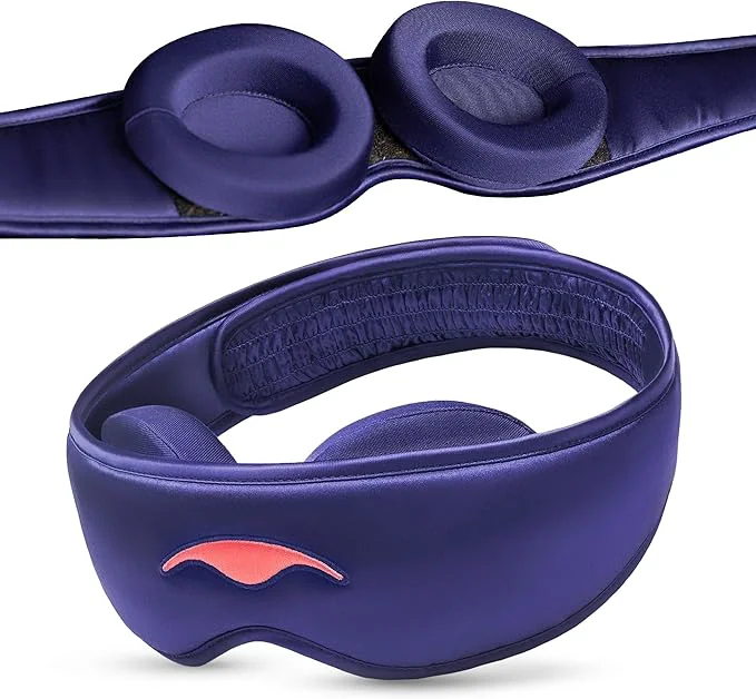 Secure Manta Silk Sleep Mask – Premium 22 Momme Silk Eye Mask Designed Expertly Made
