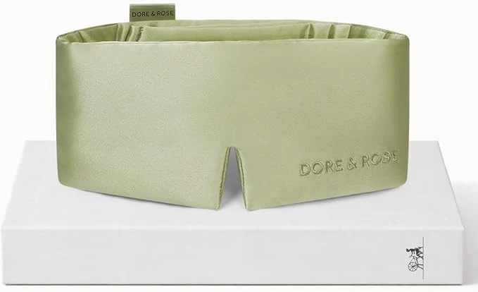 Sophisticated Dore Rose Deep Sleep Mask for Women and Men Premium Material