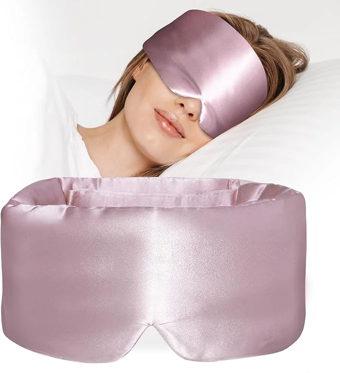 High-Performance Mulberry Silk Sleep Mask Large Eye Cover Smooth