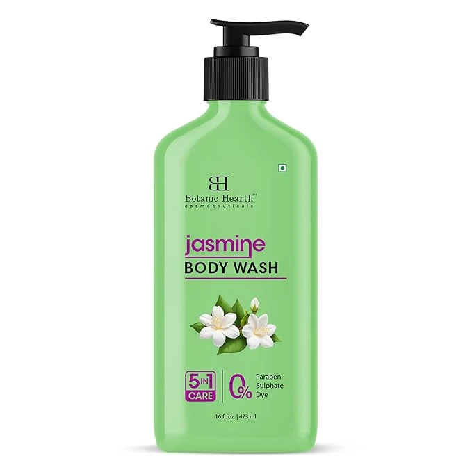 Functional Botanic Hearth Jasmine Body Wash – Gentle 5-in-1 Cleansing Formula Effective