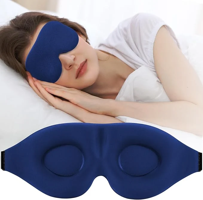 Powerful ZGGCD Sleep Mask for Side Sleeper Light Blocking Sleeping Eye Mask for Women Luxury