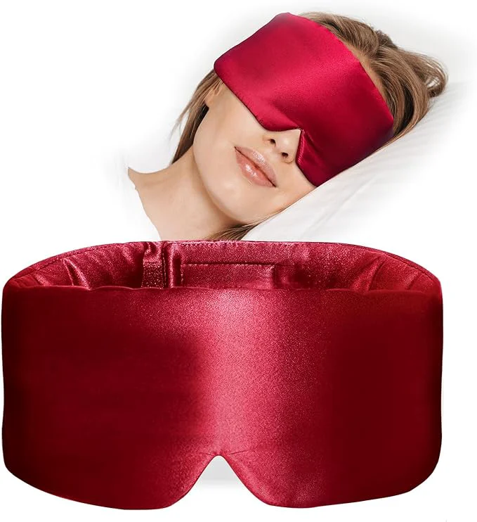 Versatile Mulberry Silk Sleep Mask Large Eye Cover Official