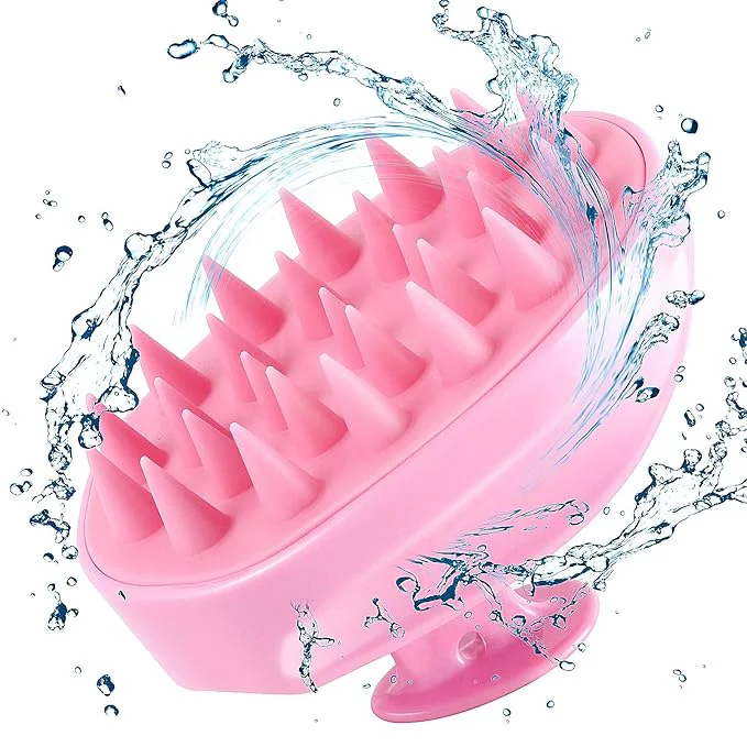 Relaxed Scalp Massager Shampoo Brush Hair Scalp Scrubber Shower Hair Brush Head Specialty