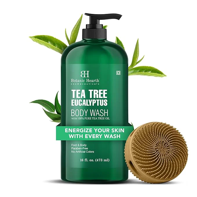 Innovative Botanic Hearth Tea Tree Eucalyptus Body Wash Pure