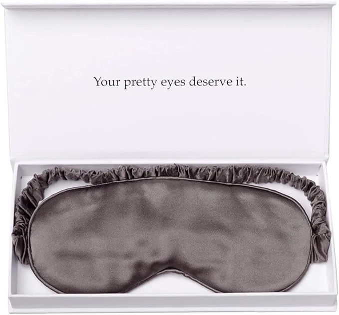 Optimized Silk Sleep Mask Light Blocking Luxury Mulberry 19mm Silk Eye Mask Eye Reliable