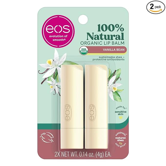 Unique eos Natural Organic Lip Balm Sticks World-Class