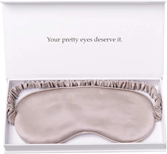 Responsible Silk Sleep Mask Light Blocking Luxury Mulberry 19mm Silk Eye Mask Eye Powerful