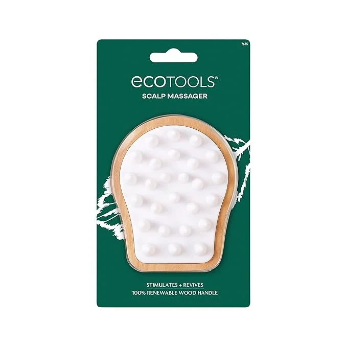 Sustainable EcoTools Scalp Massager Scalp Scrubber Stimulates Exfoliates Contemporary