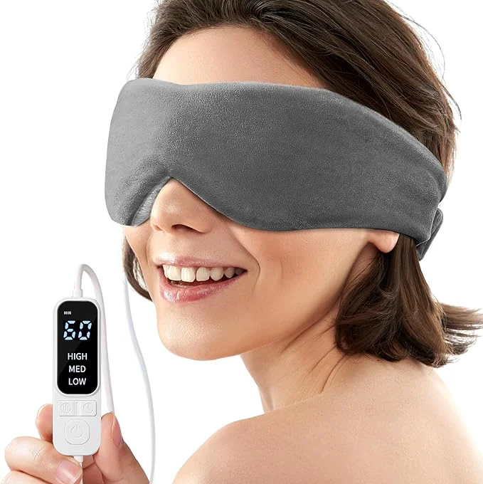 Excellent YFONG Heated Eye Mask Warm Eye Compress Mask Original Design