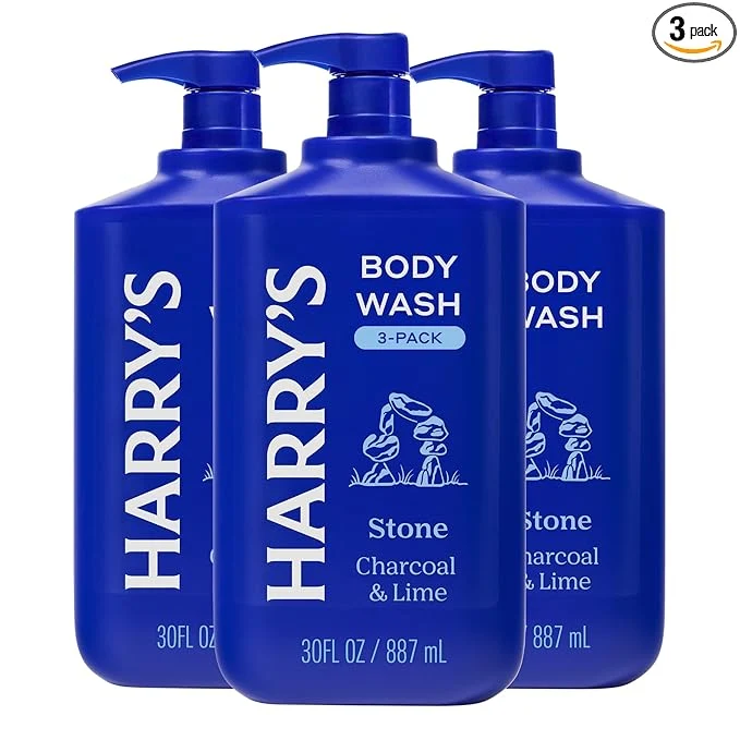 Fine Harry's Men's Body Wash Environmentally Friendly