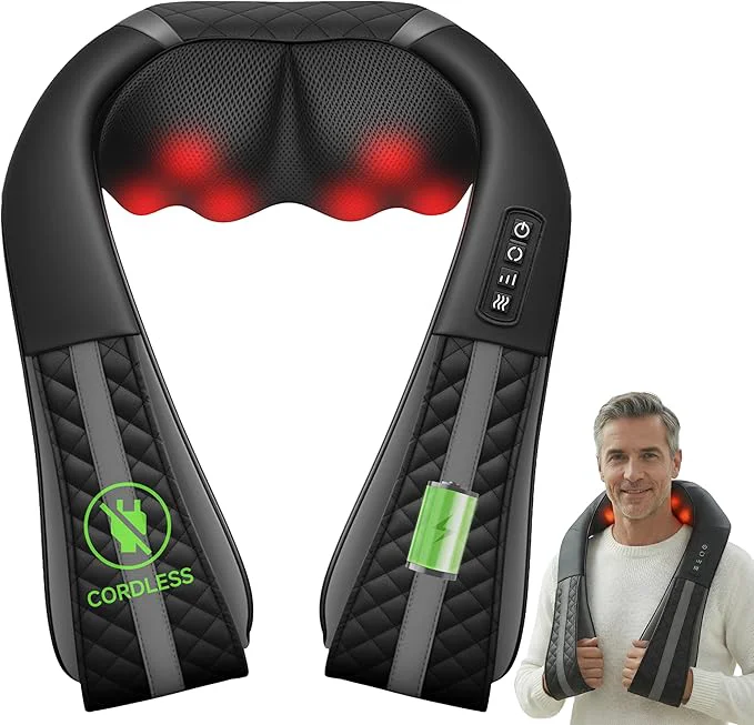 Breathable Snailax Cordless Neck Massager Classic