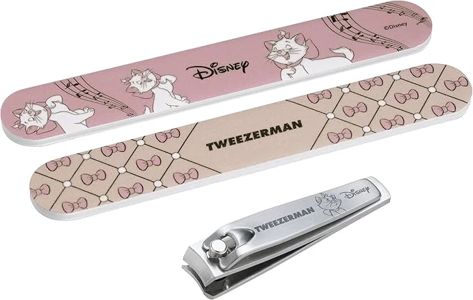 Lightweight Tweezerman Disney's The Aristocats Manicure Kit Natural