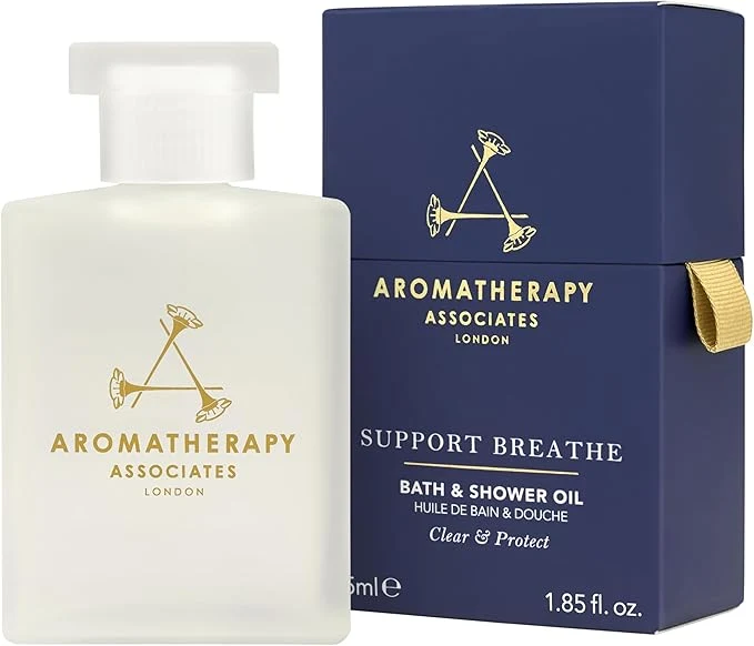 Practical Aromatherapy Associates Support Breathe Bath and Shower Oil Natural Body Oil Soft