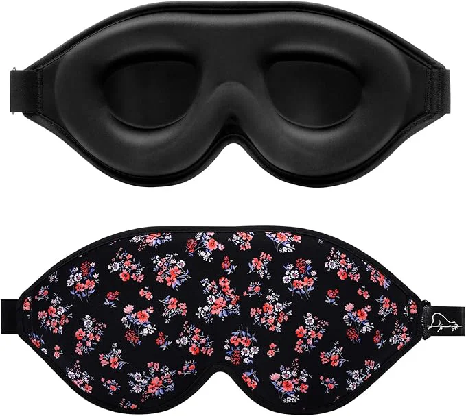 Detailed ALASKA BEAR Sleep Mask Memory Foam Contoured Eye Cups Carefully Designed