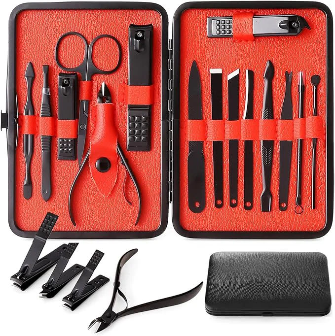 Smooth Nail Clippers Sets High Precisio Stainless Steel Nail Cutter Pedicure Kit Nail High-Quality
