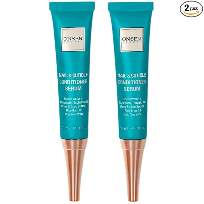Contemporary Onsen Nail Cuticle Cream Treatment w Japanese Tsubaki Jojoba Lavender Oil Organic