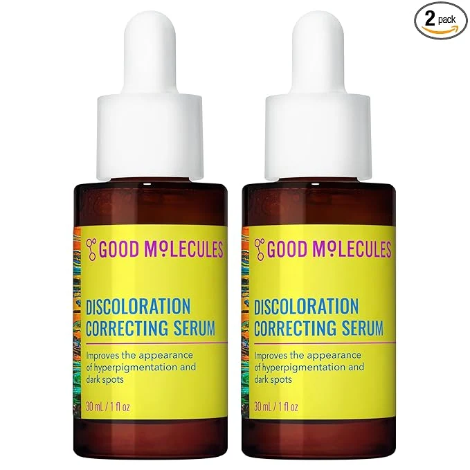 Recyclable Good Molecules Discoloration Correcting Serum Pack 2 – 30 ml Each Tranexamic Verified