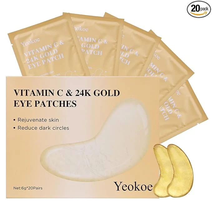 Innovative Yeokoe Under Eye Patches for Dark Circles Puffy Eyes 20 Pairs Face Masks Contemporary