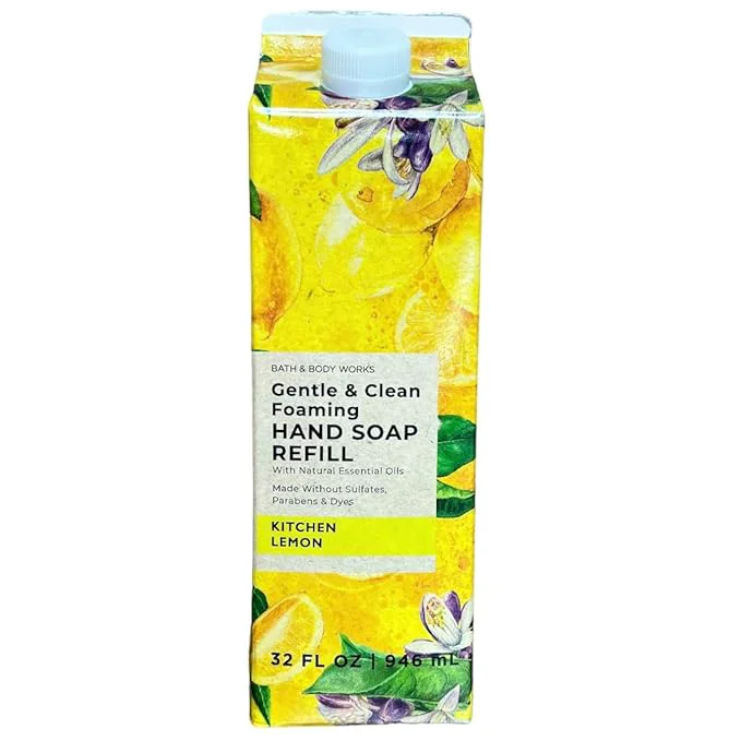 Practical Bath Body Works Kitchen Lemon Refill Gentle Clean Foaming Hand Soap Traditional
