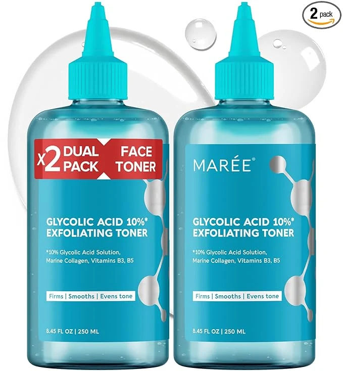 Effective MAREE Toner Glycolic Acid Exfoliating Toner Smooth