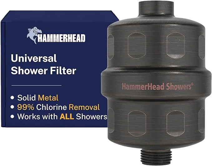 Sophisticated HammerHead Showers® Solid Metal Shower Head Filter – KDF 55 Shower Filter High-Quality
