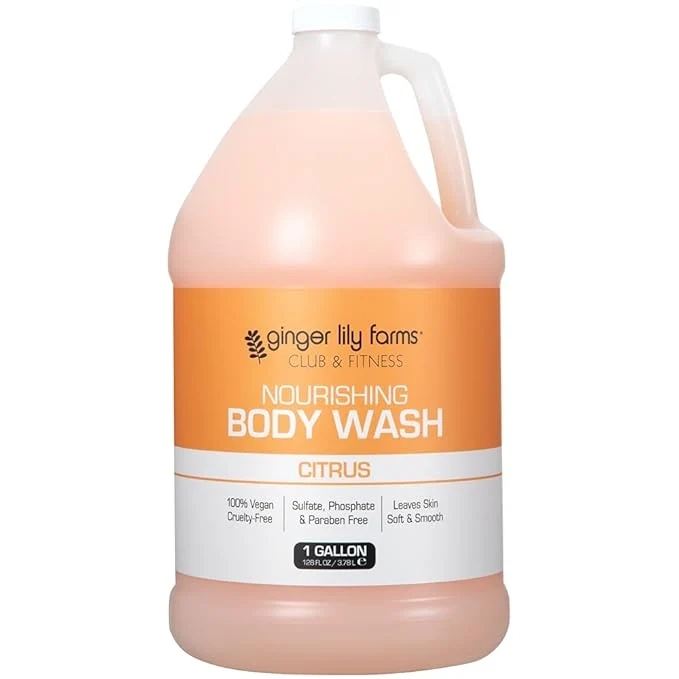Traditional Ginger Lily Farms Club Fitness Nourishing Body Wash Vegan Cruelty- Versatile