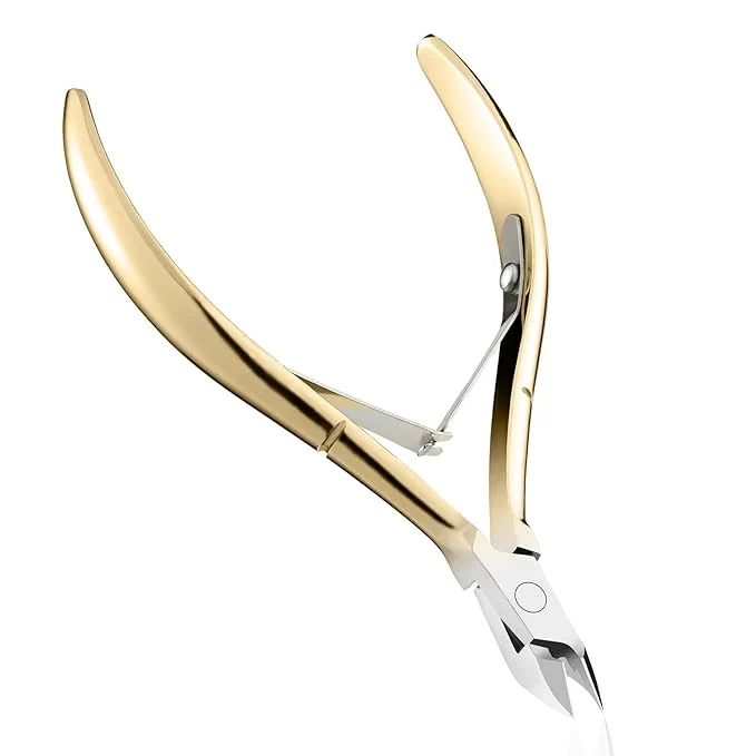 Relaxed GAOY Professional Cuticle Nippers Stainless Steel Cuticle Trimmer Nail Clippers Soft
