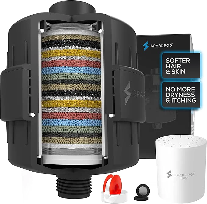 Crafted SparkPod 23 Stage Shower Head Filter Recyclable