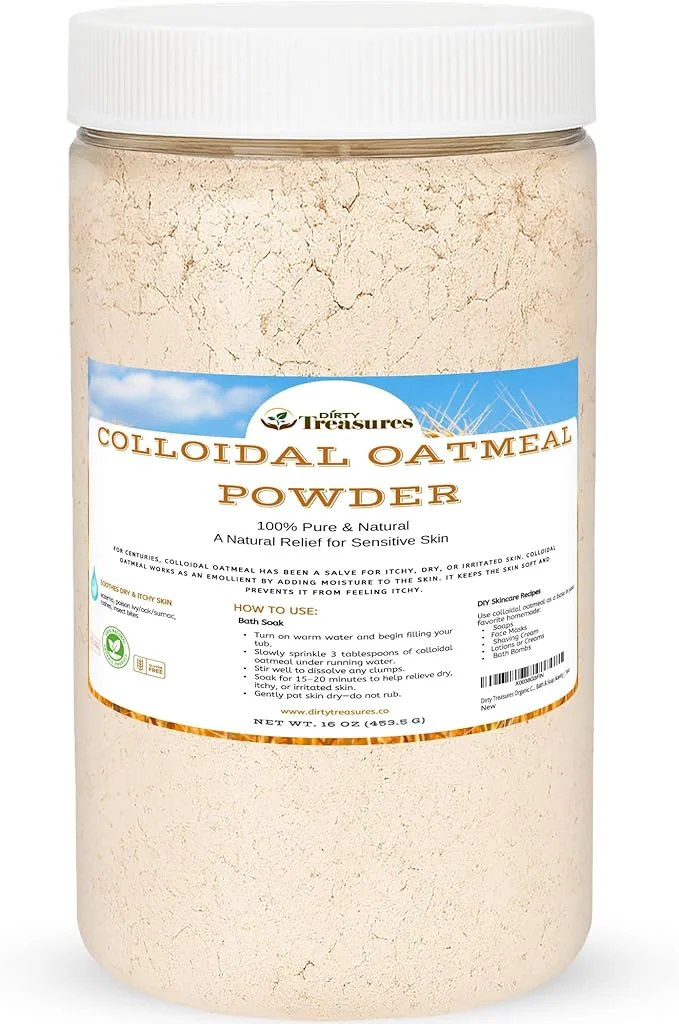 Clean Dirty Treasures Colloidal Oatmeal Bath Eczema Itchy Skin Relief Baby-Safe Prestigious
