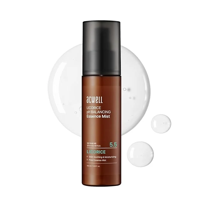 Trendy ACWELL Licorice pH Balancing Essence Hydrating Face Mist – Ultra-Fine Triple Optimized