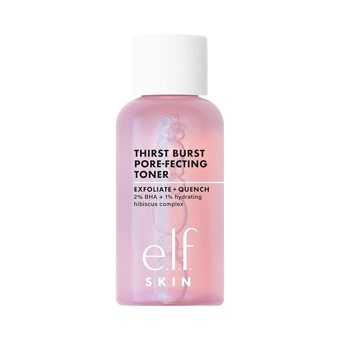 Recyclable e.l.f. Thirst Burst Pore-fecting Toner Mini Hydrating Exfoliating Modern