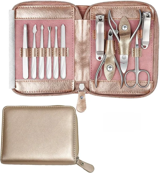 Effective Manicure Set 11 in 1 Stainless Steel Nail Clippers Quality