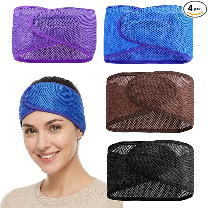 Practical 4 Pcs Mesh Hair Wraps for Black Women Thicker Soft Head Wraps for Black Women Original