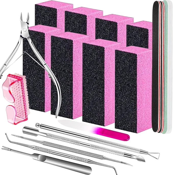 Relaxed FANDAMEI Nail Buffers and Files Nail Care Kit Nail Cuticle Tools Set Original
