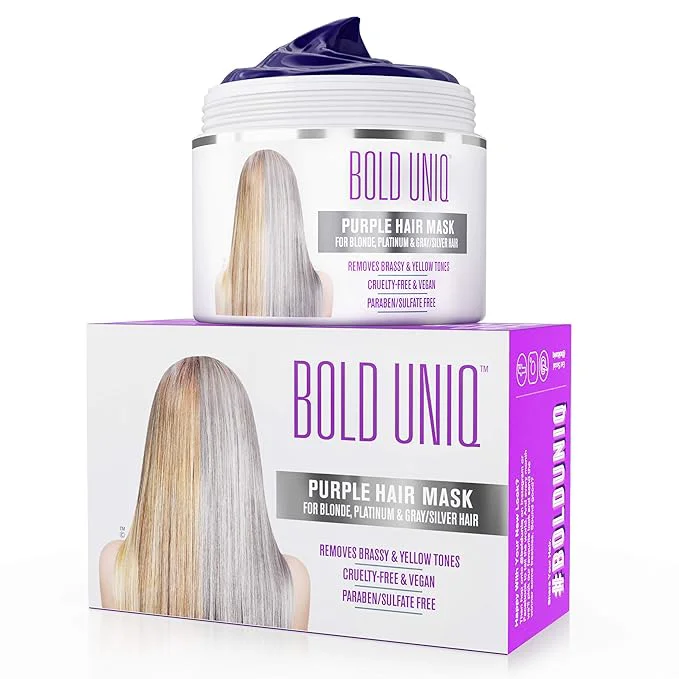 Smooth Bold Uniq Purple Hair Mask Responsible