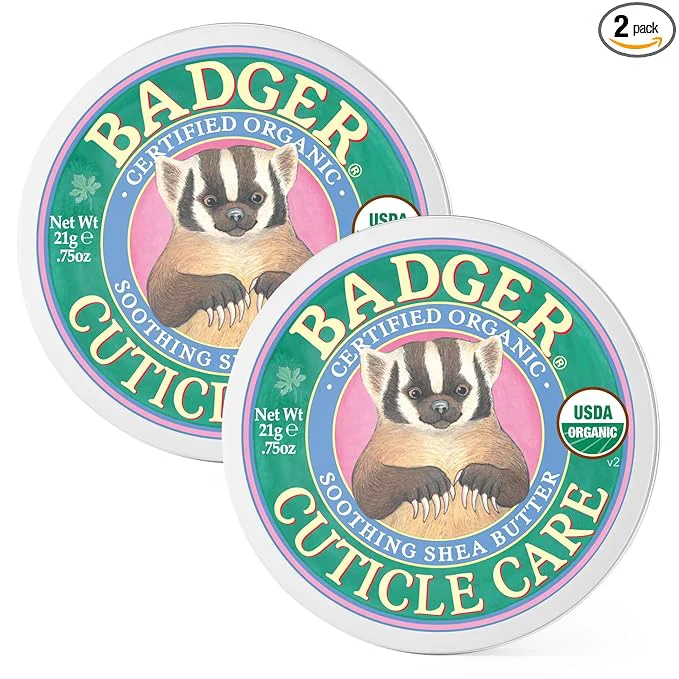 Easy-to-Use Badger Cuticle Cream Deep Hydration Functional