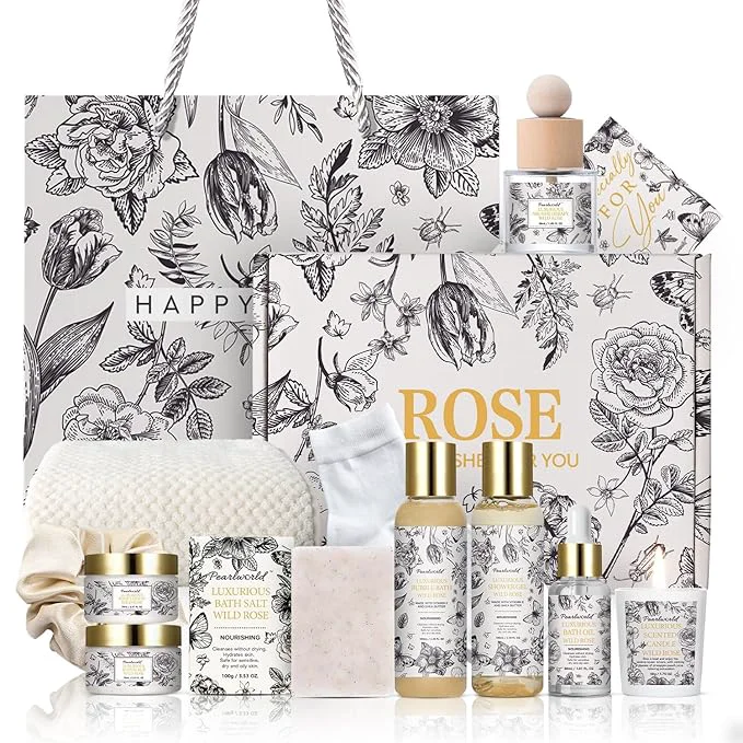 Stylish Valentine's Day Gifts Spa Gift Set Safe