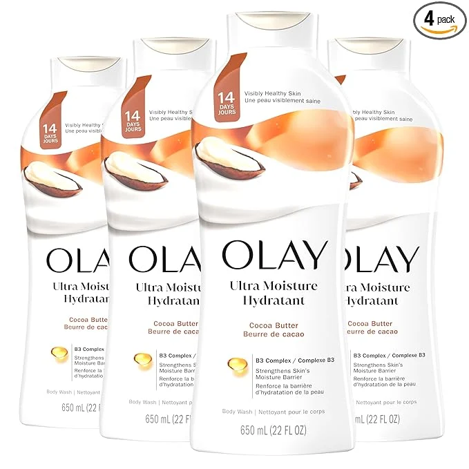High-Grade Olay Body Wash for Women Ultra Moisture 24hr Moisturizing Hydrating First-Class