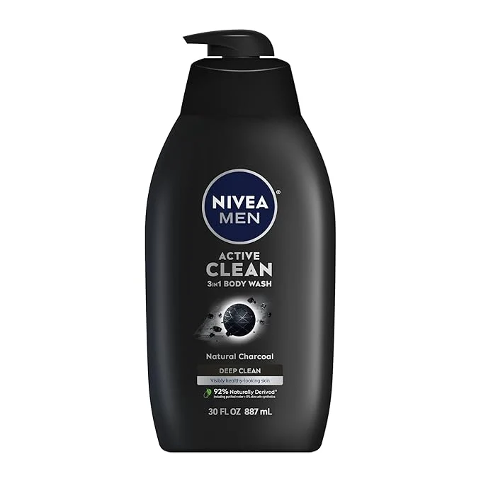 Official NIVEA Men Active Clean Body Wash Relaxed