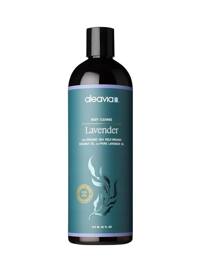 Consistent Aleavia Lavender Body Cleanse – Organic All-Natural Prebiotic Body Wash Durable