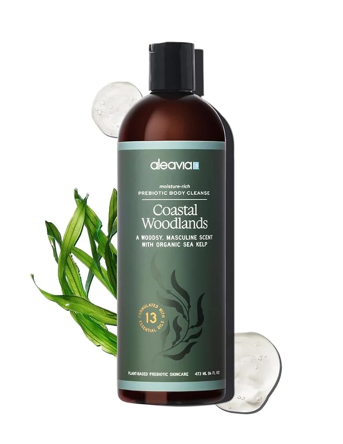 Genuine Aleavia Coastal Woodlands Mens Body Cleanse – Organic All-Natural Prebiotic Authentic