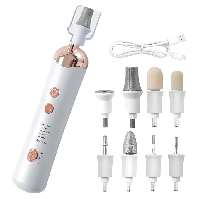 Refined Droyek Electric Nail Drill Machine Nail Drill Electric File Nail File Kit Green
