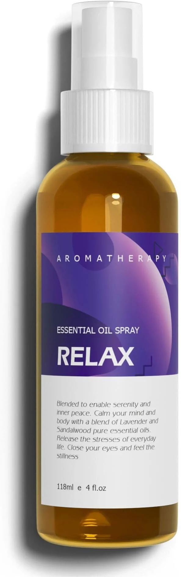 Certified Benatu Lavender Sandalwood Essential Oil Blend Spray Secure