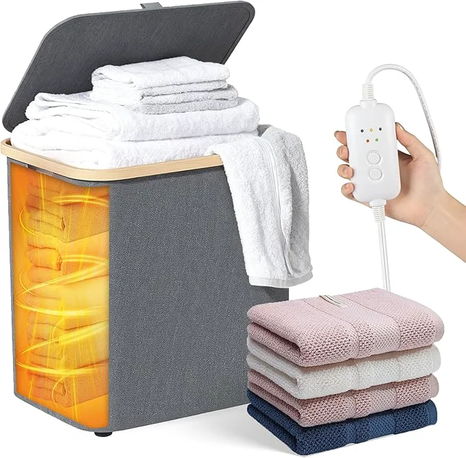 Proven 35L Large Towel Warmer 46L Laundry Basket 2-in-1 Innovative Design Foldable Original