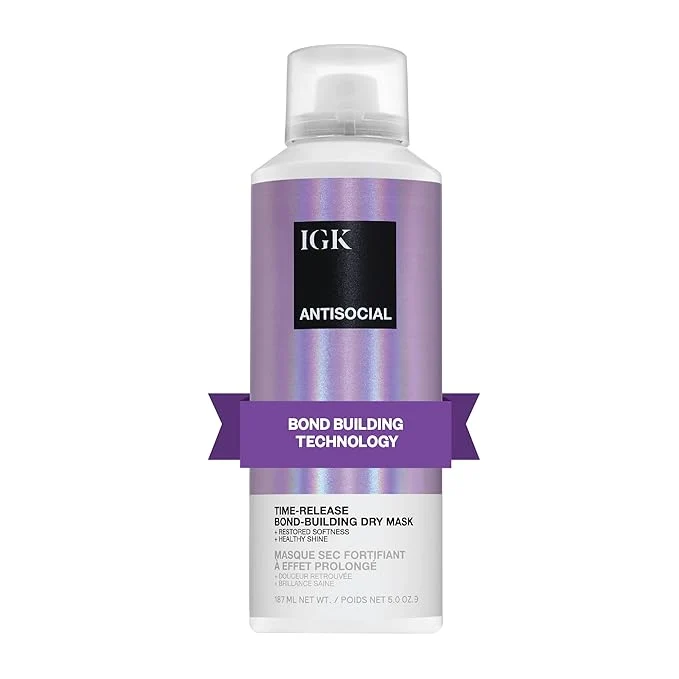 Fine IGK Antisocial Bond-Building Dry Hair Mask overnight dry hair mask Exclusive