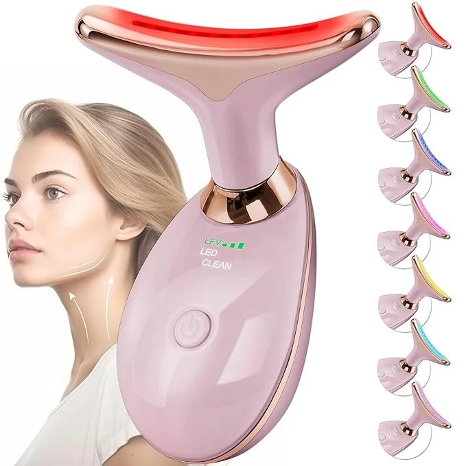 Fine Crafted Facial Massager Red-Light-Therapy-for-Face and Neck Face culpting Wand High-Performance